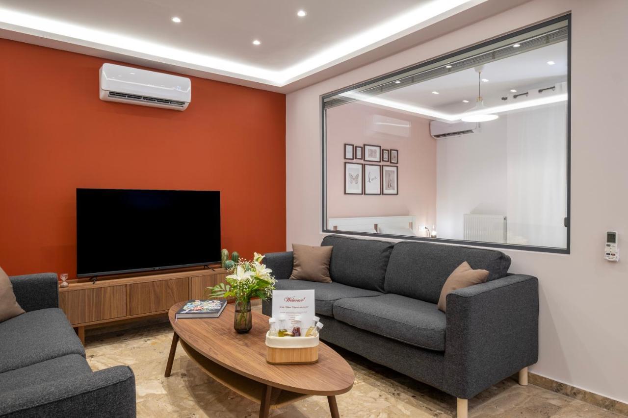 Urban Elegance, 3-Bedroom Flat In Heart Of Chania Chania  Eksteriør billede